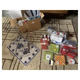 DOG TIE OUTS, PAPER STRAWS, PAPER NAPKINS, ETC.