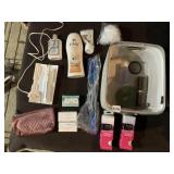 NEW FACEOFF CLOTHS, BAR SOAP, COSMETIC BAG, BRAUN