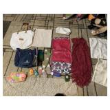 CANVAS TOTE BAG, SCARF, TRAVEL ORGANIZER ZIPPER