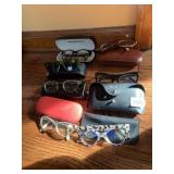 GLASSES, SOME PRESCRIPTION W/ CASES