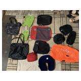 TOTE BAGS, TRAVEL ORGANIZERS, TRAVEL PILLOW,