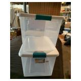 2 LATCH TOP STORAGE BINS