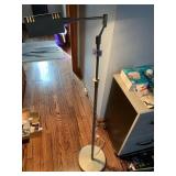 CHROME FLOOR LAMP ADJ. HEIGHT