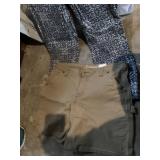 STORAGE TOTE WITH CARHART SZ 12 SHORTS, CHARTER