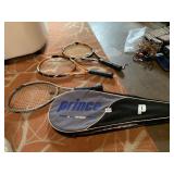 WILSON TENNIS RACQUETS AND PRINCE ATTACK 1050 ALL