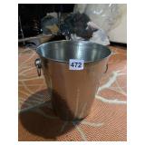 HAMMERED CHROME ICE BUCKET, MADE IN INDIA