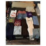 T SHIRTS, SHORTS INCLUDING J CREW SZ 12, QUEST