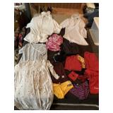 LONG NIGHT GOWNS, WHITE HOODED BEACH COVERUPS, 2