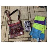 MICHELLE OBAMA WALLET, FRINGED TAPESTRY PURSE