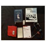 BARNES AND NOBLES GRAYS ANATOMY, STETHOSCOPE,