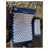 SILVER FRINGE LARGE PILLOW