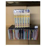 JEEVES AND WOOSTER BOX VHS SET, CDS INCLUDING