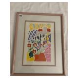 ARTIST PROOF "RECLINING WOMAN" GINNY IMP 84, 19 X