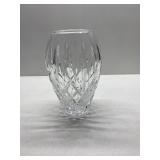 WATERFORD VASE 6.5" H