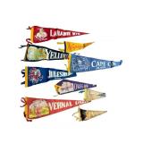 VINTAGE SOUVENIR PENNANTS