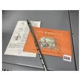 TIN WHISTLE WITH MUSIC BOOK