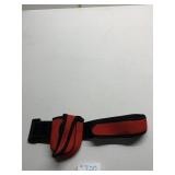 25 POUCHES NEW RED/ BLACK, VELCRO CLOSURE GREAT