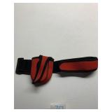 25 POUCHES NEW RED/ BLACK, VELCRO CLOSURE GREAT