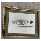 PATTERSON FRAMED "STRIKE" PRINT