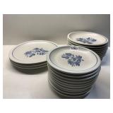 PFALTZGRAFF 3 DINNER PLATES, 10 BB PLATES, 8