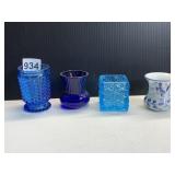 4 VINTAGE TOOTHPICK HOLDERS