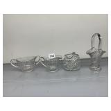 MINI BASKET, CREAMER, SUGAR