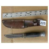 VINTAGE CASE KNIFE WITH SHEATH