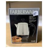 FARBER WARE STAINLESS STEEL SUPER-FAST ELECTRIC