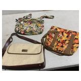 VERA BRADLEY PURSE, AMERICA PURSE USED