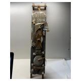 26" TALL LET IT SNOW WOOD SLED