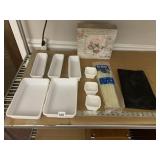 DRAWER ORGANIZERS, ZIP TIES, ZIPPER BAG,