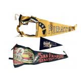 SAN FRANCISCO GIANTS PENNANT, PITTSBURGH PIRATES