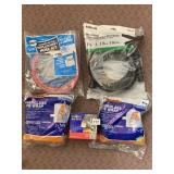PIPE INSULATION, DRYER VENT HOSE, WASHER HOSES,