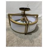 BRONZE FINISH DINING ROOM OR CEILING LIGHT