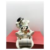 LENOX MICKEY WITH SLED 5.7" NIB $167