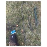 METAL COATED SHEPARD HOOKS, LAWN EDGING ETC.
