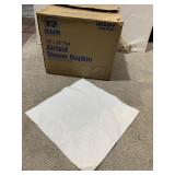 ROYAL AIRLAID DINNER NAPKINS, 16 X 16 HALF A CASE