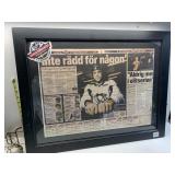 FRAMED NHL PREMIERE 2008 PATH, ARTICLE