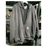 CARHART GRAY XXL HOODIE