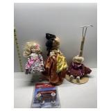 MINI LITTLE RED WAGON, DOLLY DINGLE DOLL, "BELLE