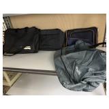 ASSORTED BAGS DUFFLE AND GARMENT