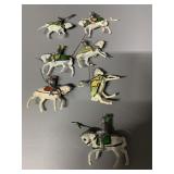 BELIEVED TO BE LEAD KNIGHTS ON HORSES DISPLAY