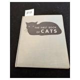 FIRST BOOK OF CATS GLADYS TABER 4TH PRINTING 1950