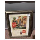 1948 COKE AD FRAMED