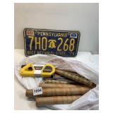 MONEY ROLLS, LEVEL PRO 3 LASER W/ TAPE MEASURE