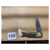 GERBER KNIFE, MADE IN PORTLAND OR, CYCLOPS EMBLEM