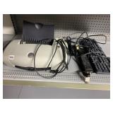 DELL PRINTER WITH KEYBOARD AND PLUG BAR