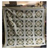 86X88 HAND STITCHED QUILT