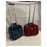 2 ROLLING SUITCASE W/ HANDLES