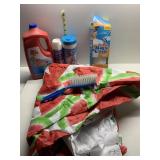 WATERMELON & SANTA VINYL TABLECLOTH, CARPET